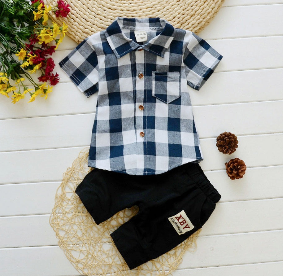 Back to School Outfits for Baby Boys – Summer Sports Set | Tiny and Thrives