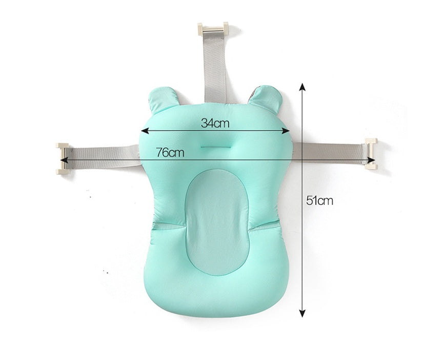 Baby Shower Bed Bath Cushion – Safe Newborn Bath Support | Tiny and Thrives