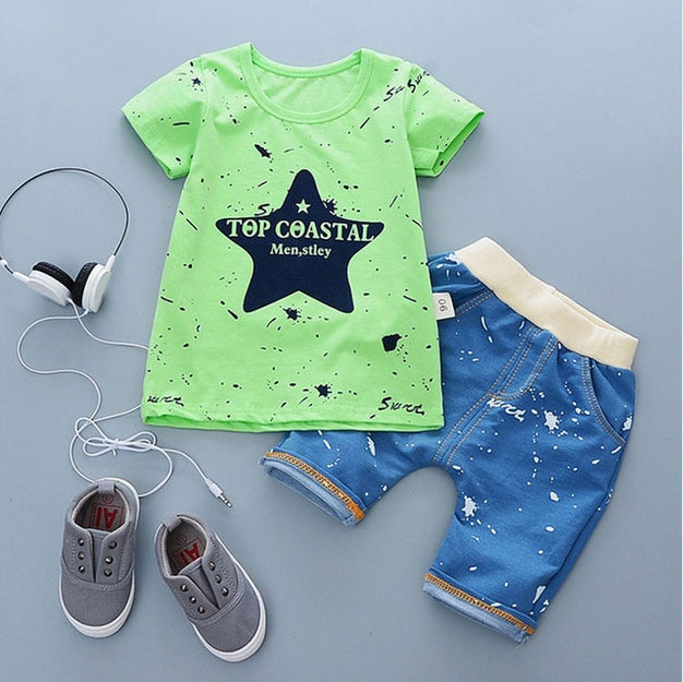 Back to School Outfits for Baby Boys – Summer Sports Set | Tiny and Thrives