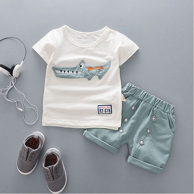 Back to School Outfits for Baby Boys – Summer Sports Set | Tiny and Thrives