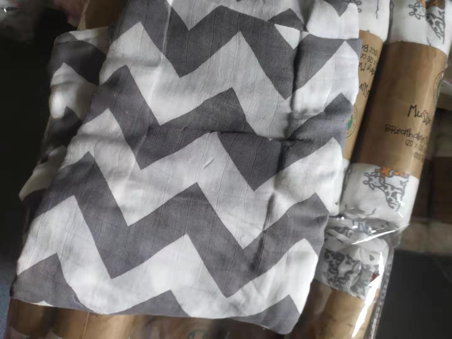Bamboo Muslin Swaddle | Soft Neutral Receiving Blanket | Tiny and Thrives