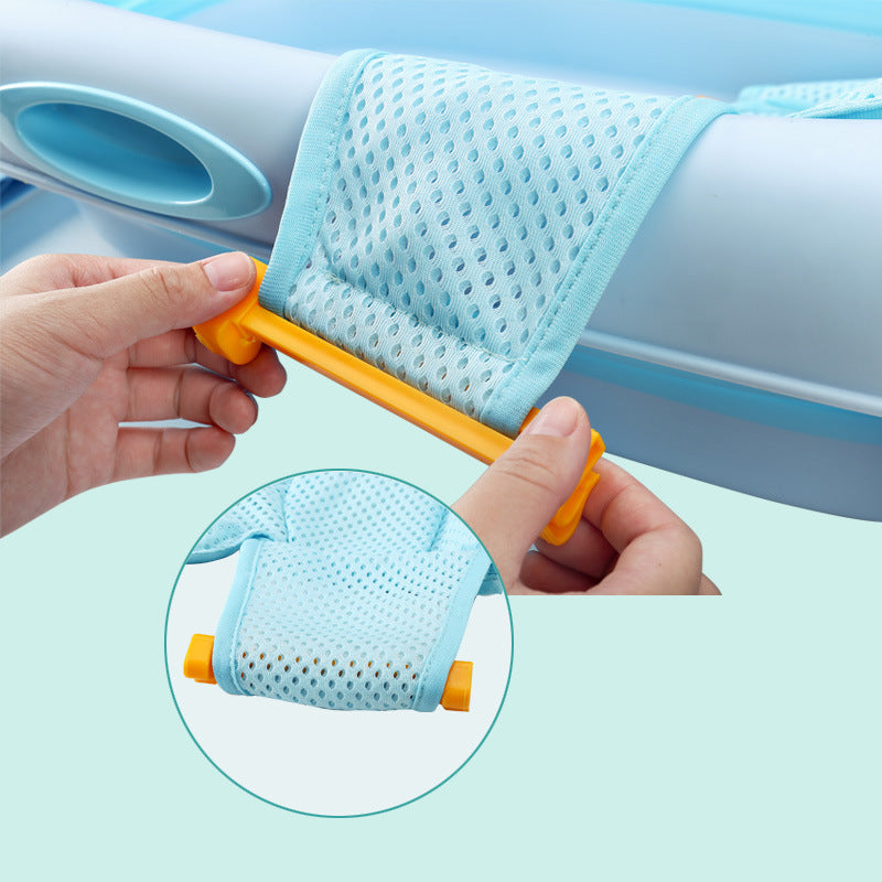 Baby Shower Bed Bath Cushion – Safe Newborn Bath Support | Tiny and Thrives