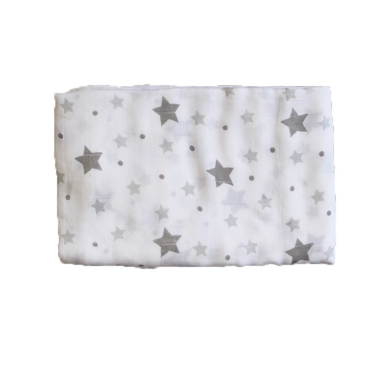 Bamboo Muslin Swaddle | Soft Neutral Receiving Blanket | Tiny and Thrives