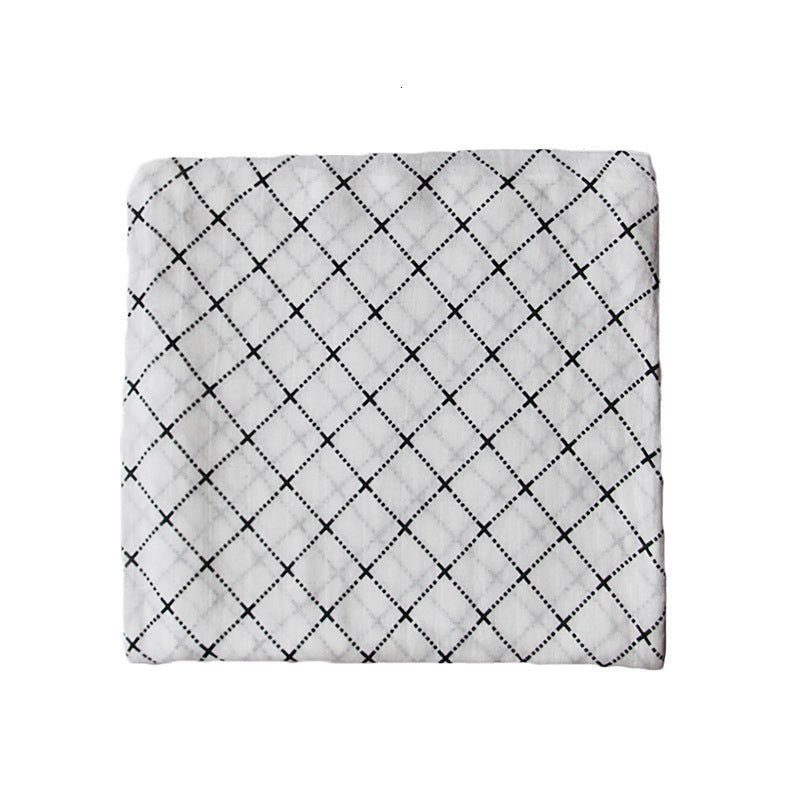 Bamboo Muslin Swaddle | Soft Neutral Receiving Blanket | Tiny and Thrives