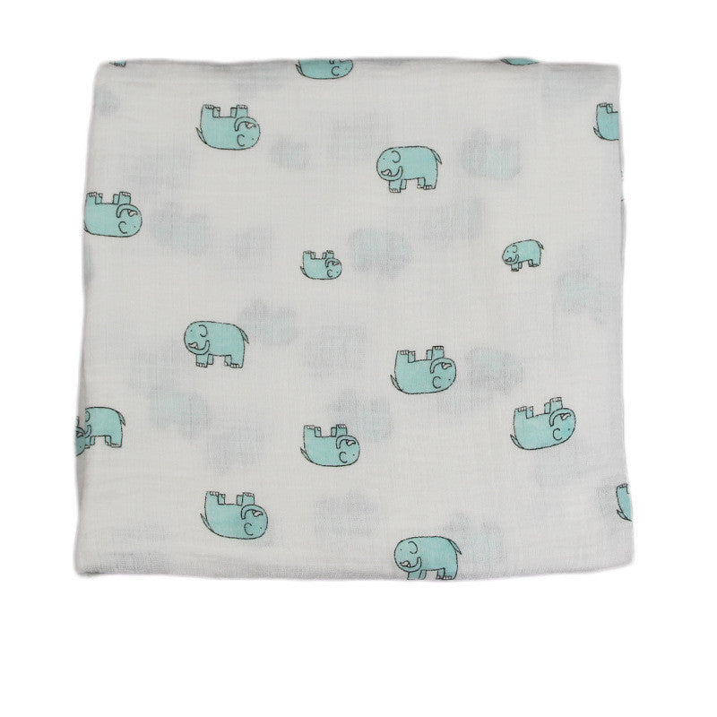 Bamboo Muslin Swaddle | Soft Neutral Receiving Blanket | Tiny and Thrives