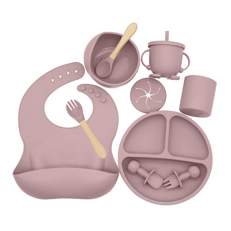 Silicone Feeding Set for Babies – 10-Piece Safe Mealtime Kit | Tiny and Thrives