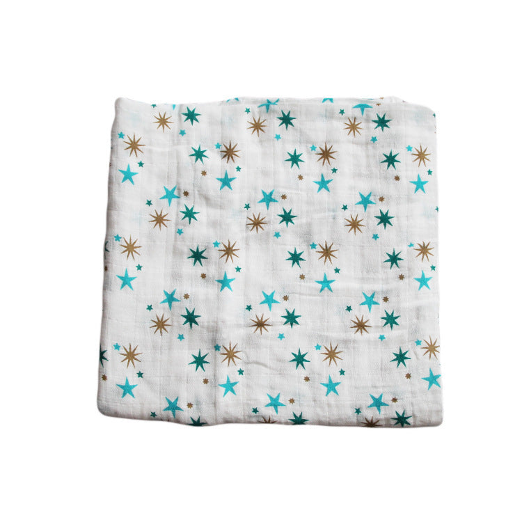 Bamboo Muslin Swaddle | Soft Neutral Receiving Blanket | Tiny and Thrives
