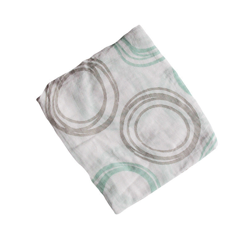 Bamboo Muslin Swaddle | Soft Neutral Receiving Blanket | Tiny and Thrives