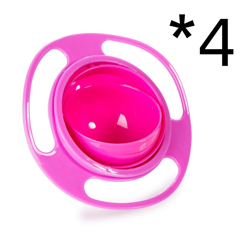 360° Rotate Spill-Proof Baby Bowl – Easy Clean & Safe | Tiny and Thrives