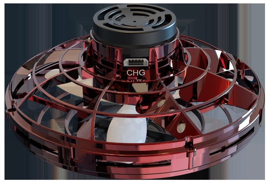 Mini Fingertip Gyro Drone Toy – LED UFO Flying Spinner | Tiny and Thrives