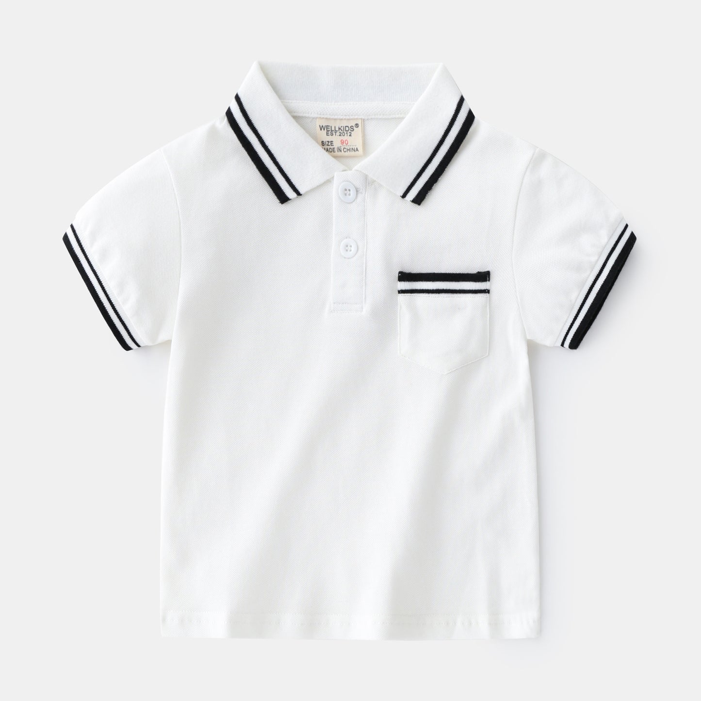 Boys' Summer Polo T-Shirt Cotton Casual Shirt – Tiny and Thrives