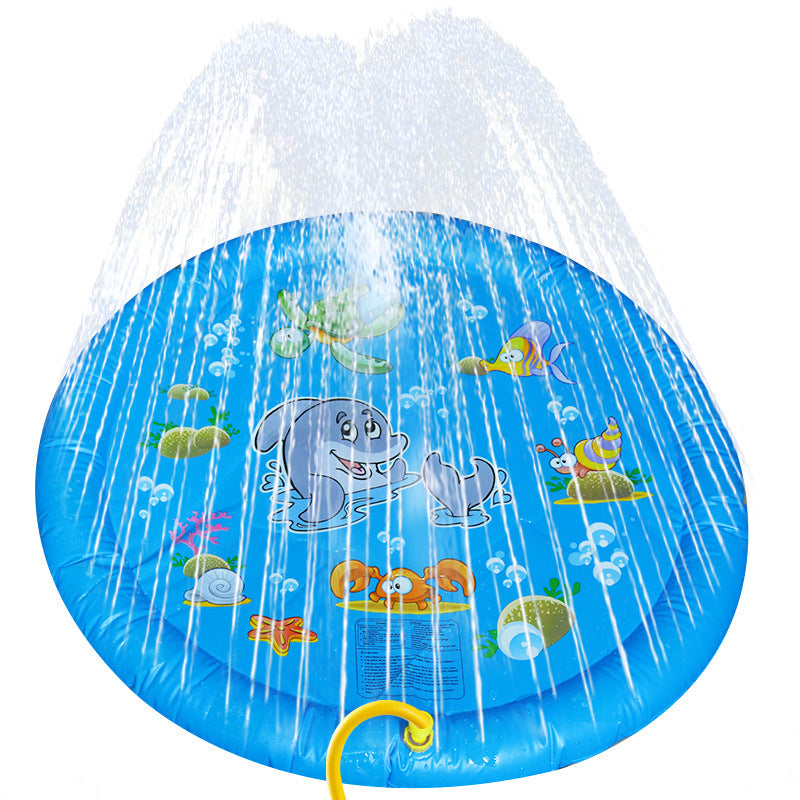 Non-Slip Splash Pad for Kids & Pets – Summer Water Fun | Tiny and Thrives