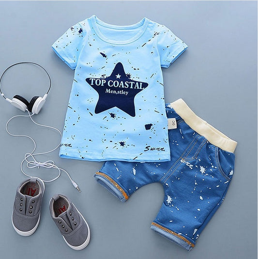 Back to School Outfits for Baby Boys – Summer Sports Set | Tiny and Thrives