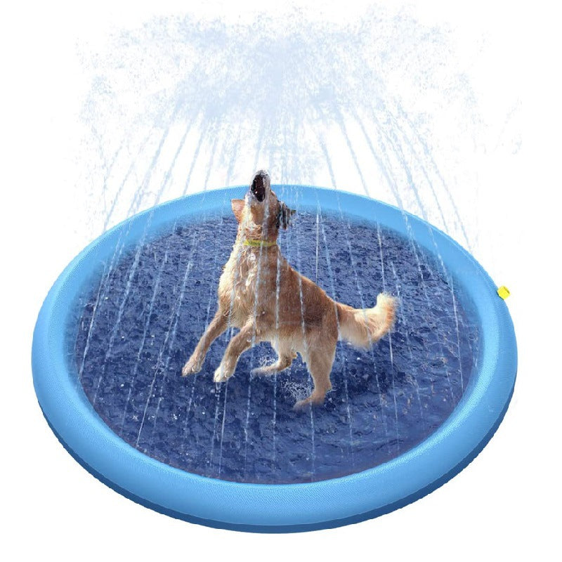 Non-Slip Splash Pad for Kids & Pets – Summer Water Fun | Tiny and Thrives