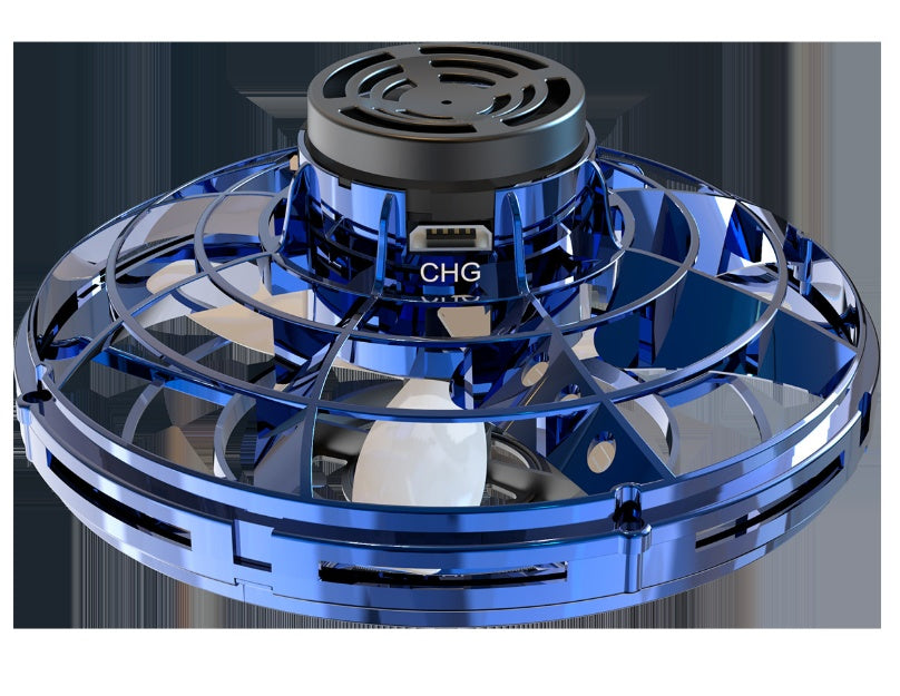 Mini Fingertip Gyro Drone Toy – LED UFO Flying Spinner | Tiny and Thrives