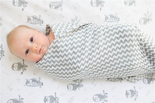 Bamboo Muslin Swaddle | Soft Neutral Receiving Blanket | Tiny and Thrives