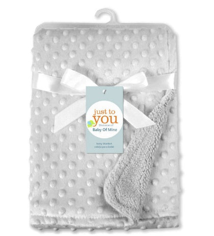 Polar Dot Baby Blanket – Soft Newborn Swaddle Wrap | Tiny and Thrives