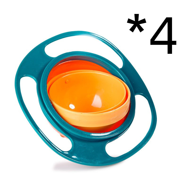 360° Rotate Spill-Proof Baby Bowl – Easy Clean & Safe | Tiny and Thrives