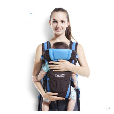 Baby Carrier with Hip Seat Double Shoulder Ergonomic Support | Tiny and Thrives