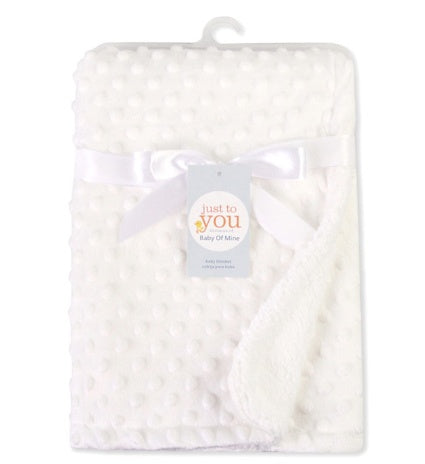 Polar Dot Baby Blanket – Soft Newborn Swaddle Wrap | Tiny and Thrives