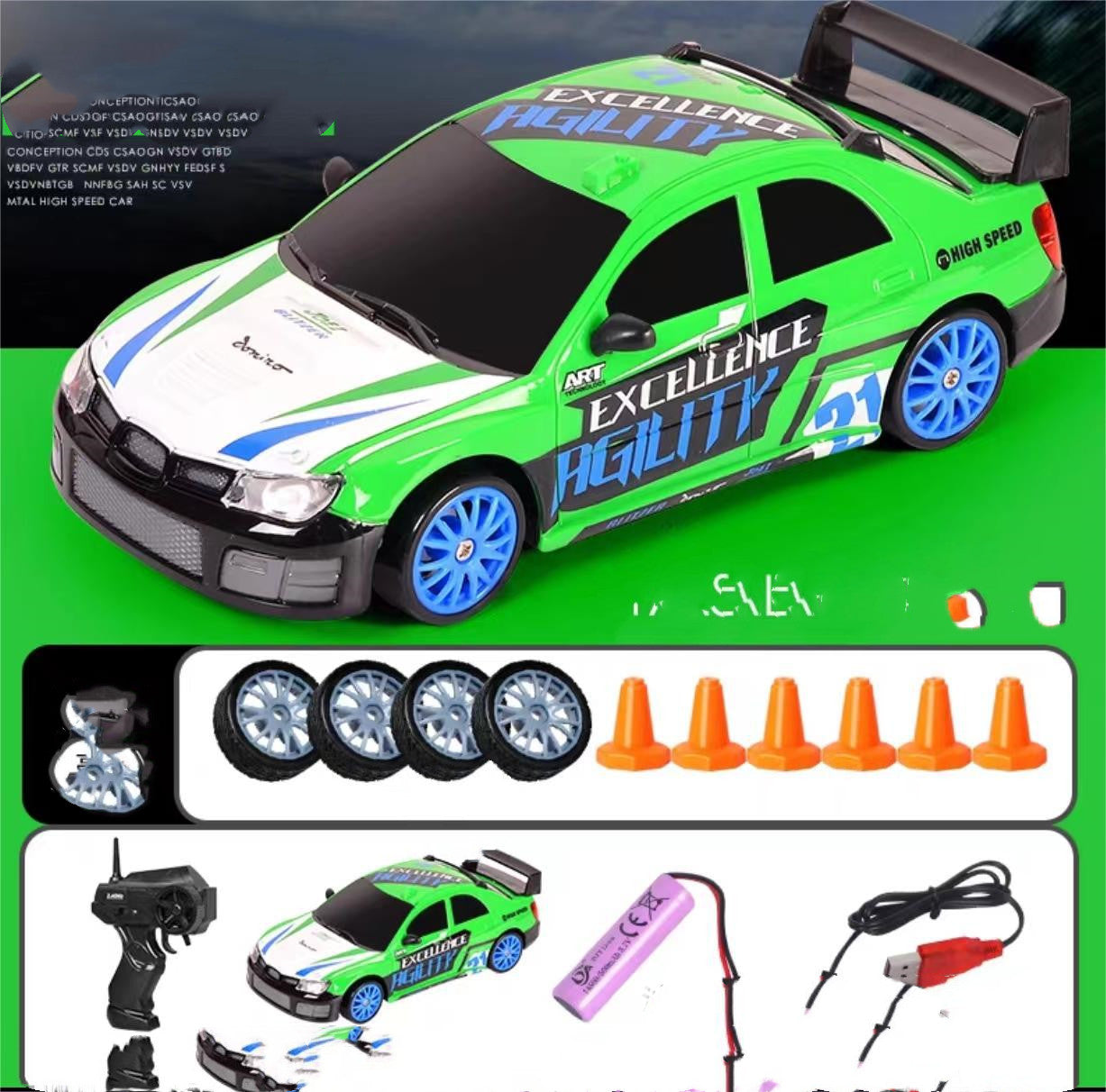RC Drift Car 4WD High-Speed Remote Control Racing Toy | Tiny and Thrives