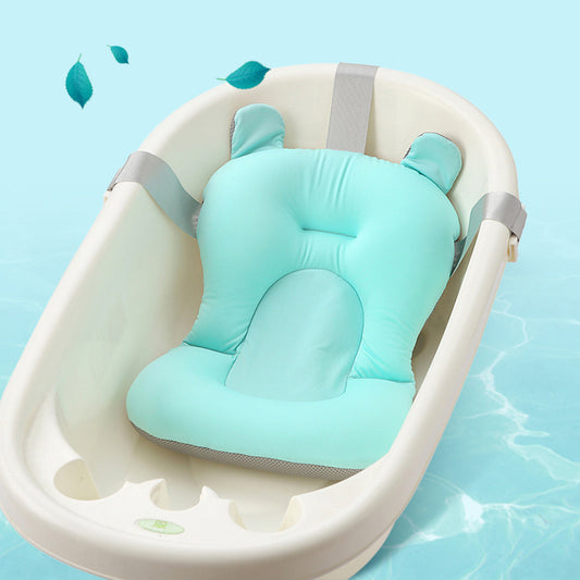 Baby Shower Bed Bath Cushion – Safe Newborn Bath Support | Tiny and Thrives