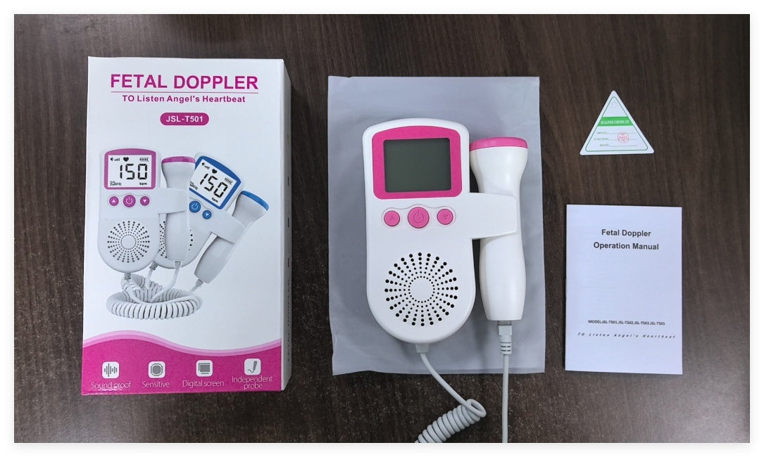 Fetal Doppler Baby Heartbeat Monitor for Home Pregnancy | Tiny and Thrives
