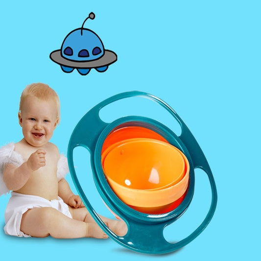 360° Rotate Spill-Proof Baby Bowl – Easy Clean & Safe | Tiny and Thrives