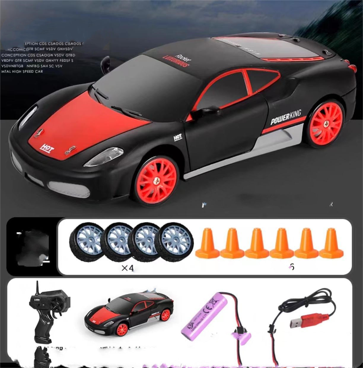 RC Drift Car 4WD High-Speed Remote Control Racing Toy | Tiny and Thrives
