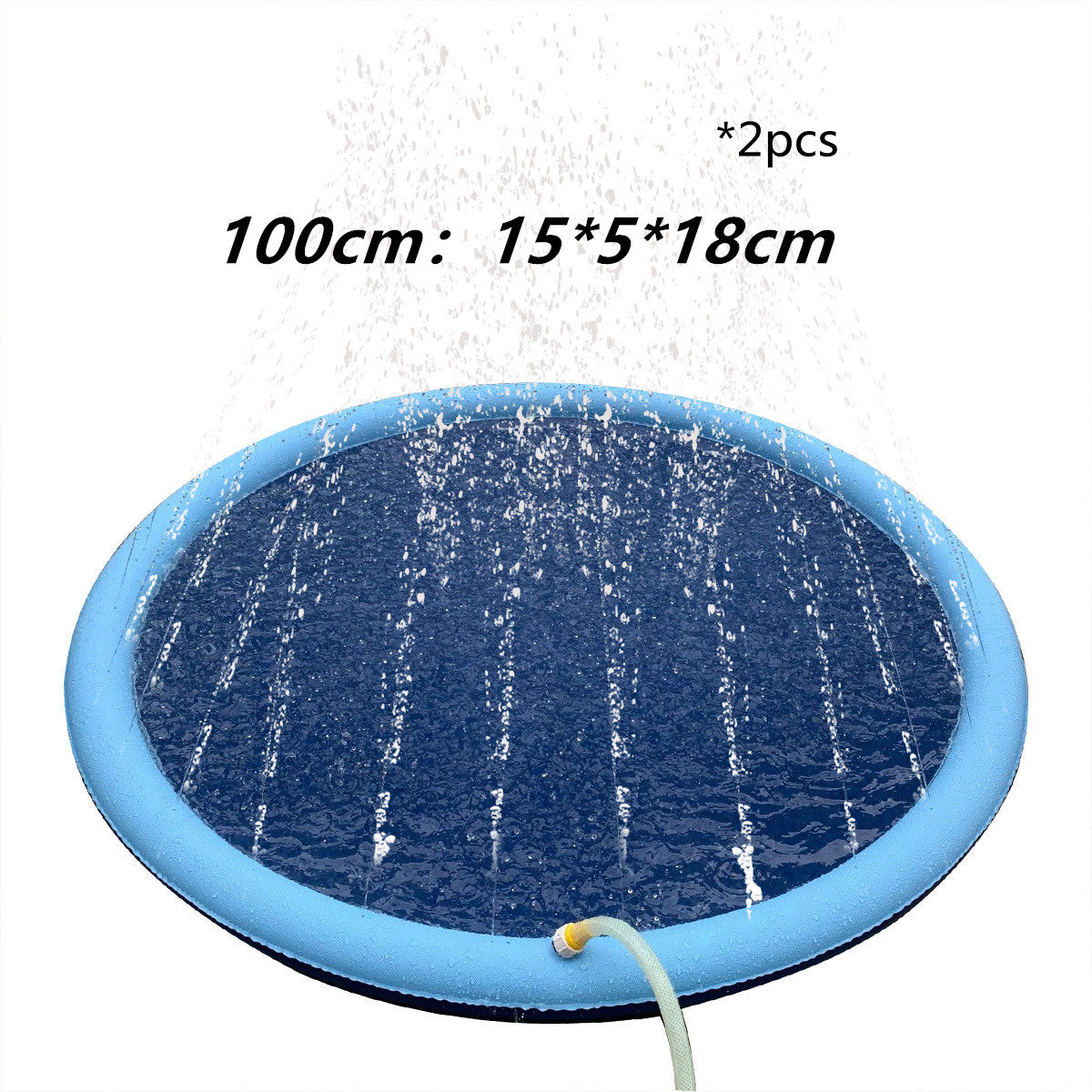 Non-Slip Splash Pad for Kids & Pets – Summer Water Fun | Tiny and Thrives