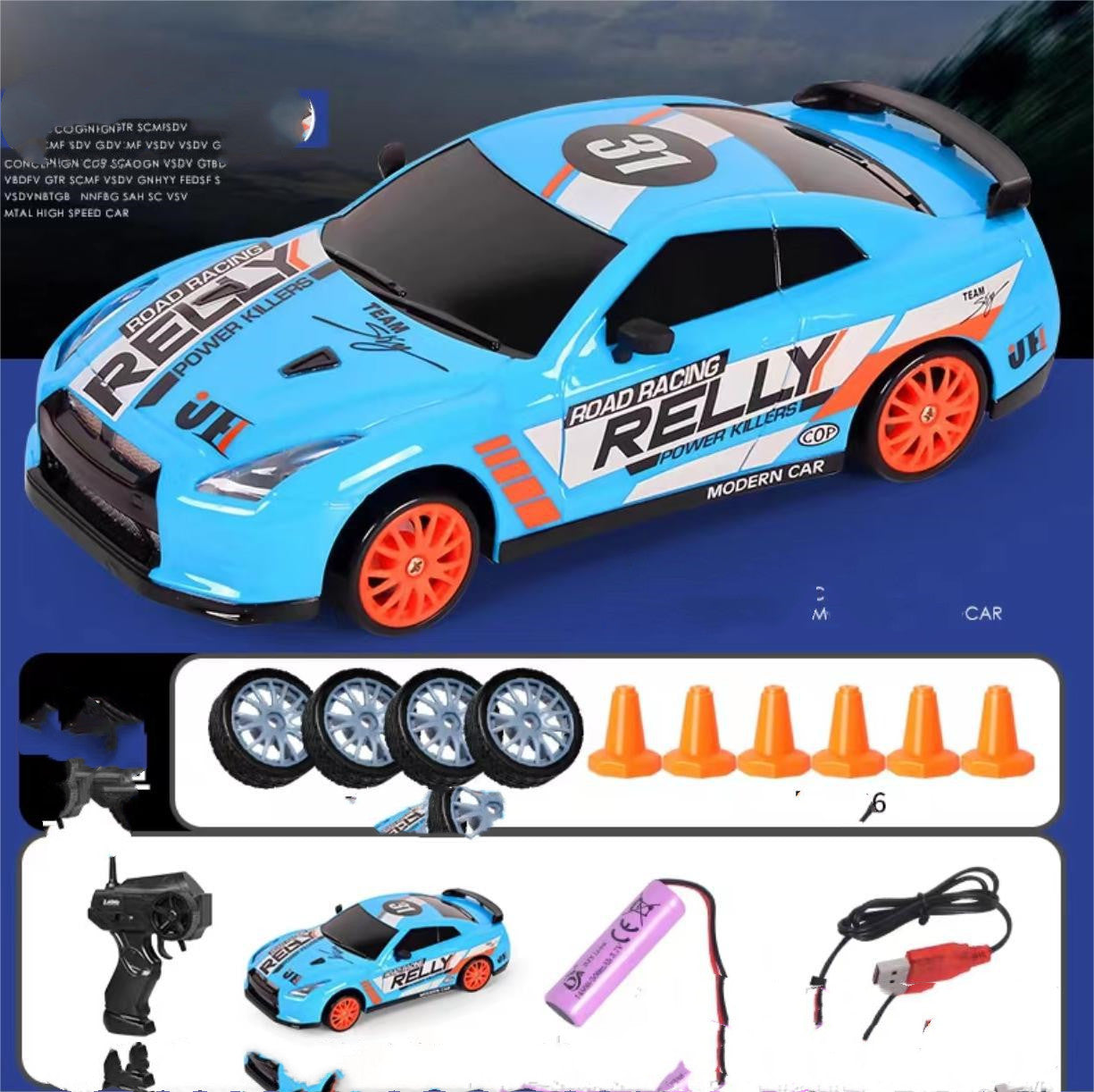 RC Drift Car 4WD High-Speed Remote Control Racing Toy | Tiny and Thrives