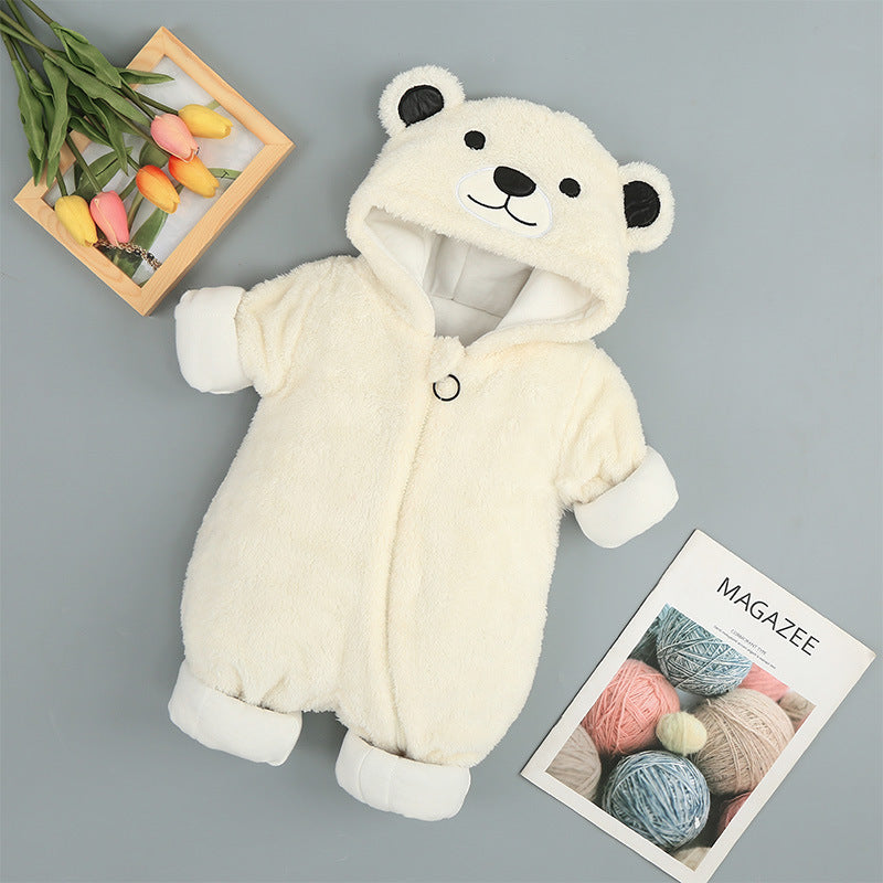 Clothes Plus Cotton Onesies Baby Winter Outfit – Tiny and Thrives