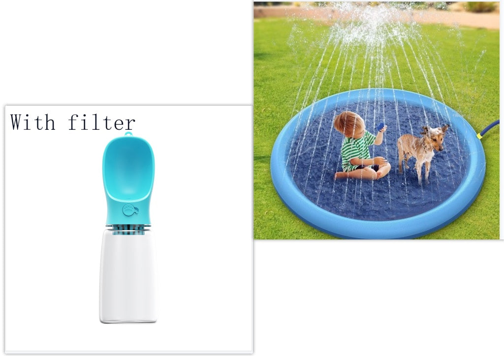 Non-Slip Splash Pad for Kids & Pets – Summer Water Fun | Tiny and Thrives